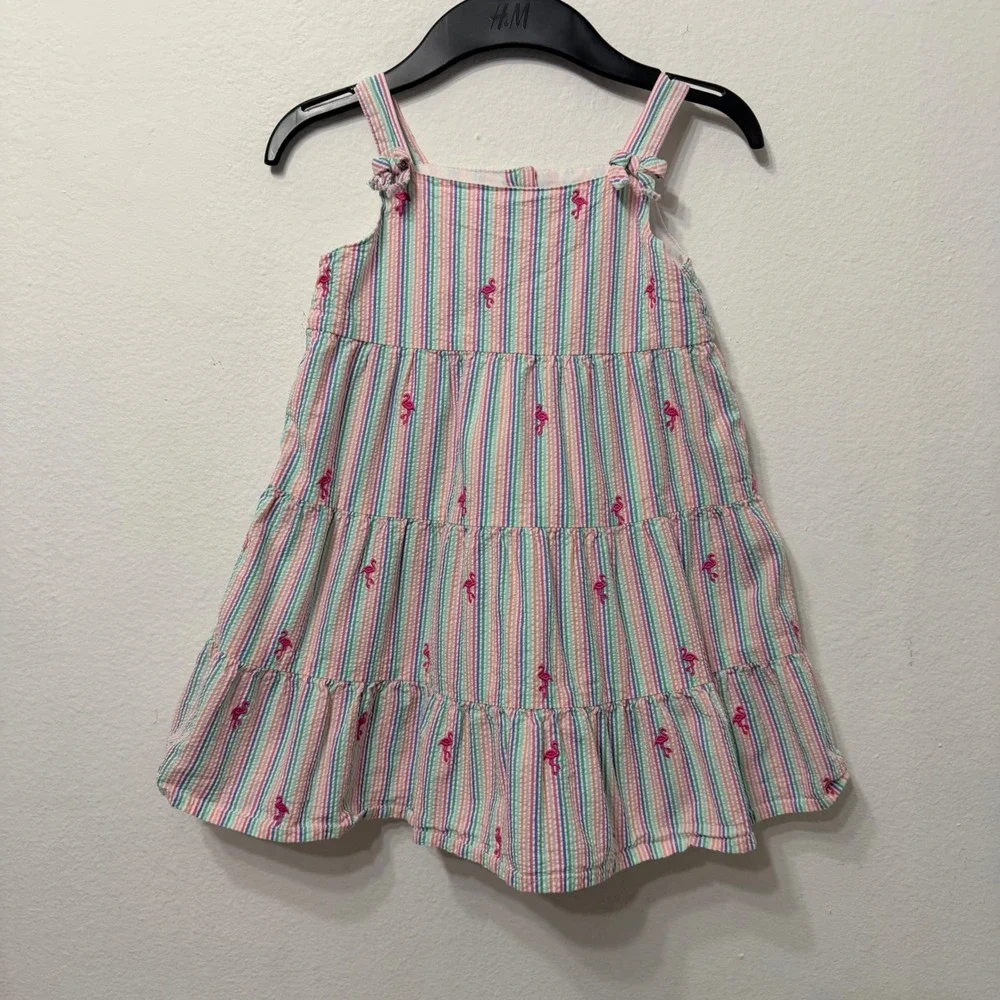 Gymboree sleeveless tiered